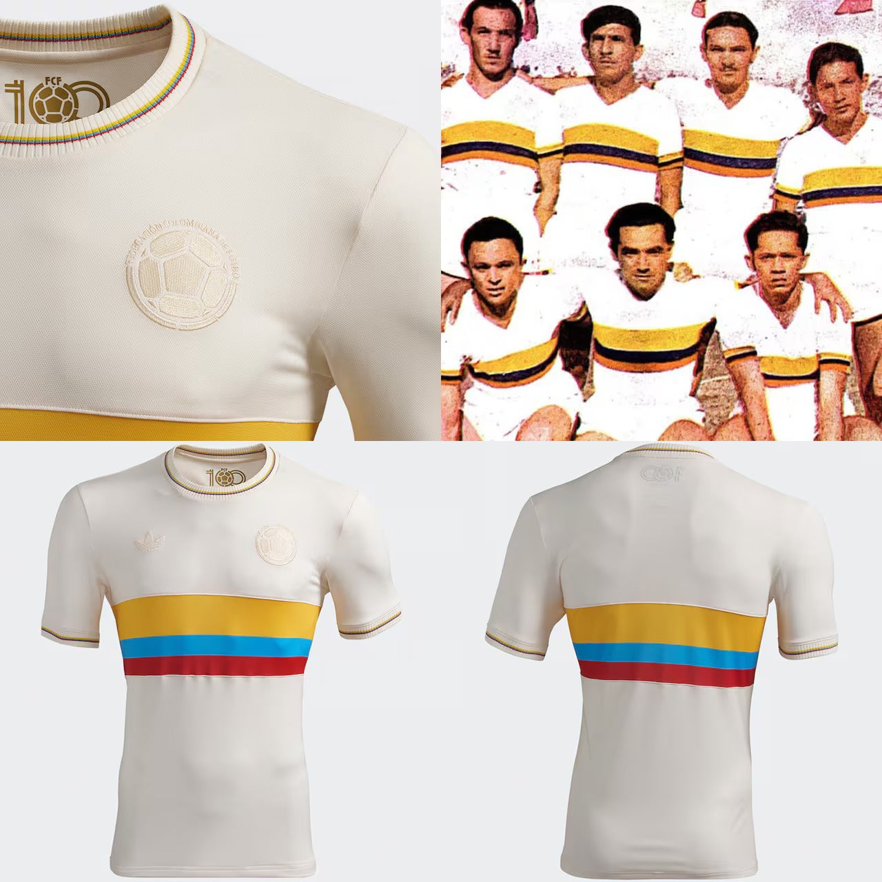 Camiseta Colombia 100 Anos