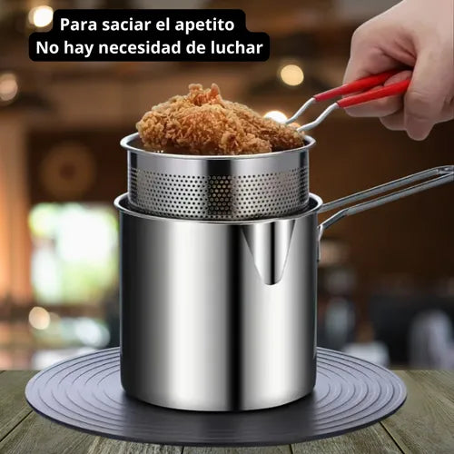 Olla Freidora Con Tapa